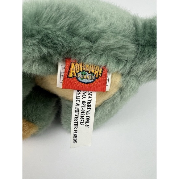 Adventure Planet 8" HEIRLOOM BUTTERSOFT BRACHIOSAURUS PLUSH  DINOSAUR‎ TOY Green - Picture 5 of 8